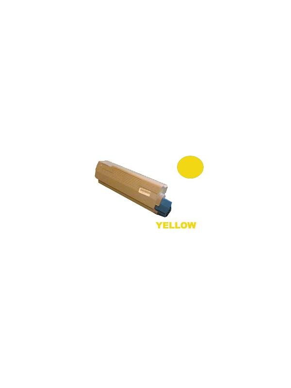 OKT-C612YL - OKI C612 YELLOW - Producto fabricado en la Unin Europea.

El material utilizado para la fabricacin de este cartucho, es de la marca Mitsubishi y tiene una excelente calidad de impresin. Se garantiza la durabilidad y proteccin tanto de la impresora como del tambor (Drum)
Este producto tiene una garanta total de 2 aos. 

Cartucho remanufacturado alta capacidad 6.000 pginas con una cobertura por pgina de 5%. Cartucho toner reciclado - compatible para uso en impresoras OKI c612 Yellow    REFERENCIA: OKT-C612YL 