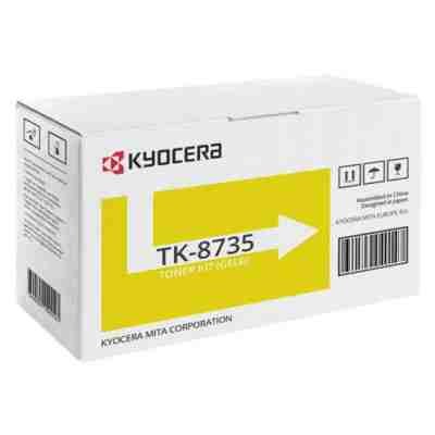 KYOCERA TK-8735 CARTUCHO DE TONER ORIGINAL AMARILLO